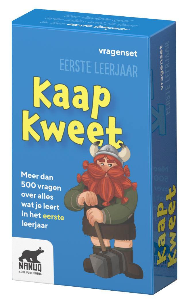 Kaap Kweet – Vragenset 1ste leerjaar