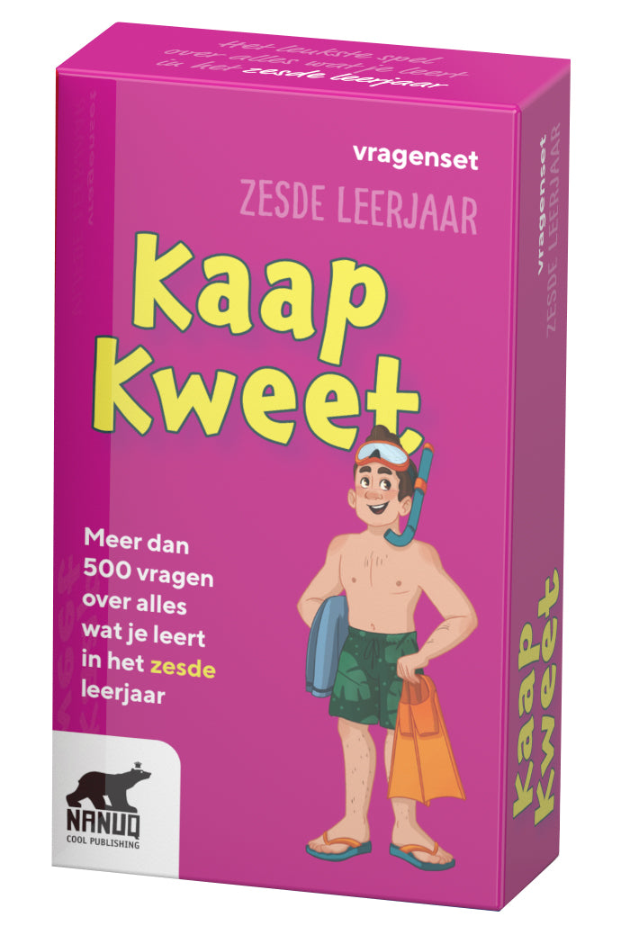 Kaap Kweet – Vragenset 6de leerjaar